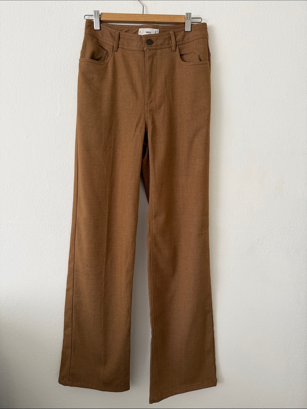 Women Brown Straight-Leg Pants
